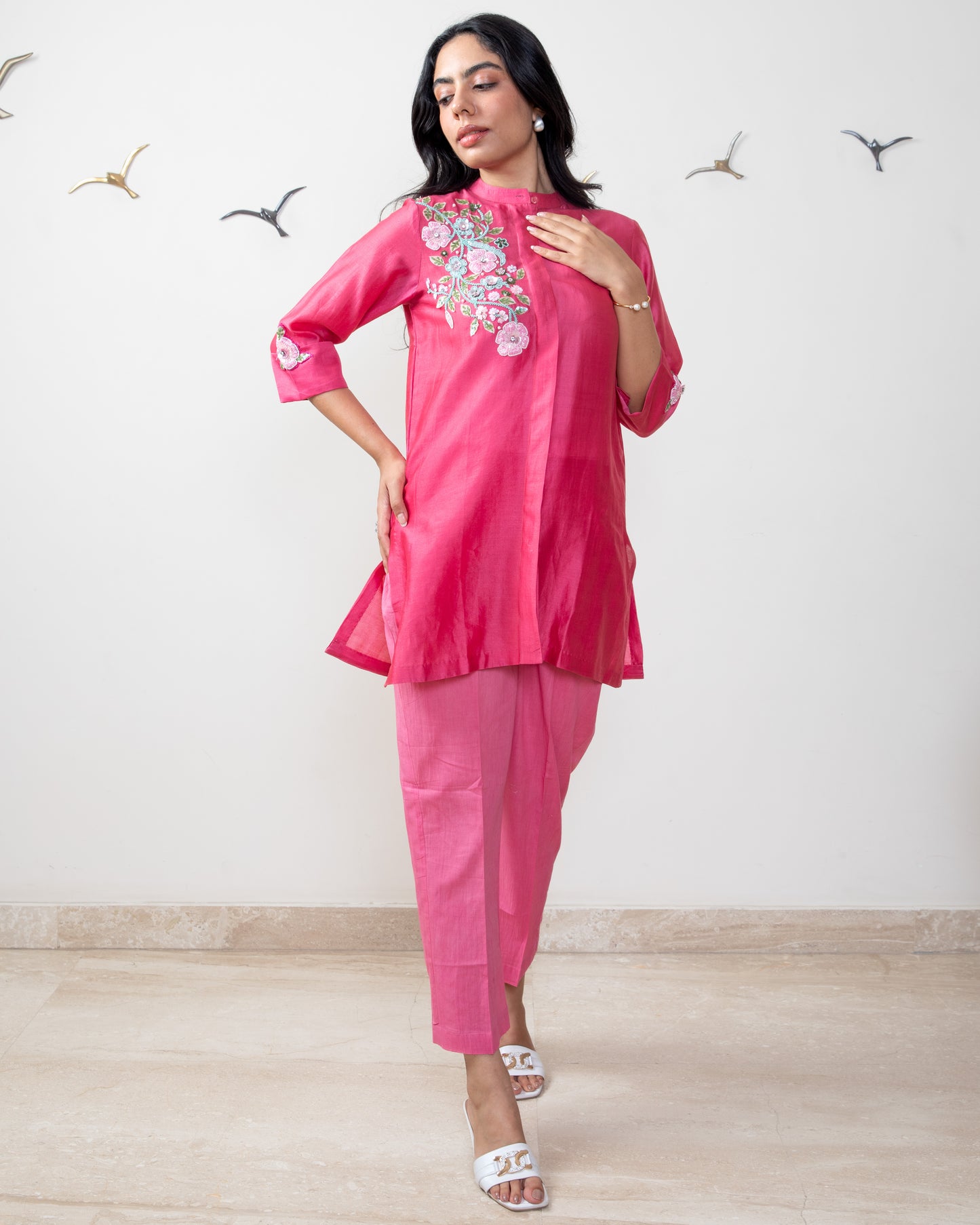 Summer Special Bubble Gum Pink co-ord set