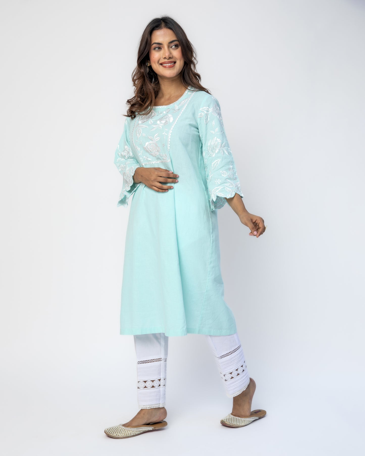 Linen Sage - Green Tunic Set