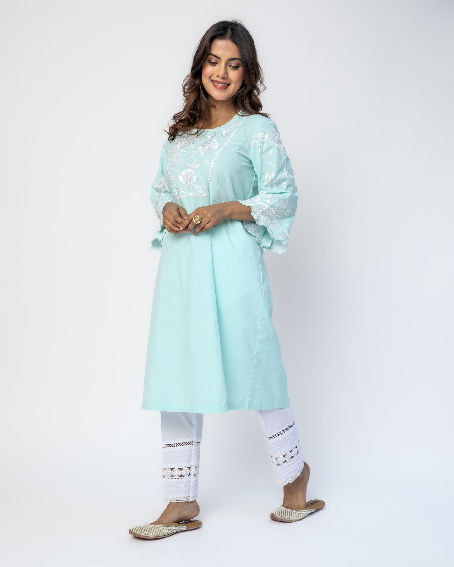 Linen Sage - Green Tunic Set