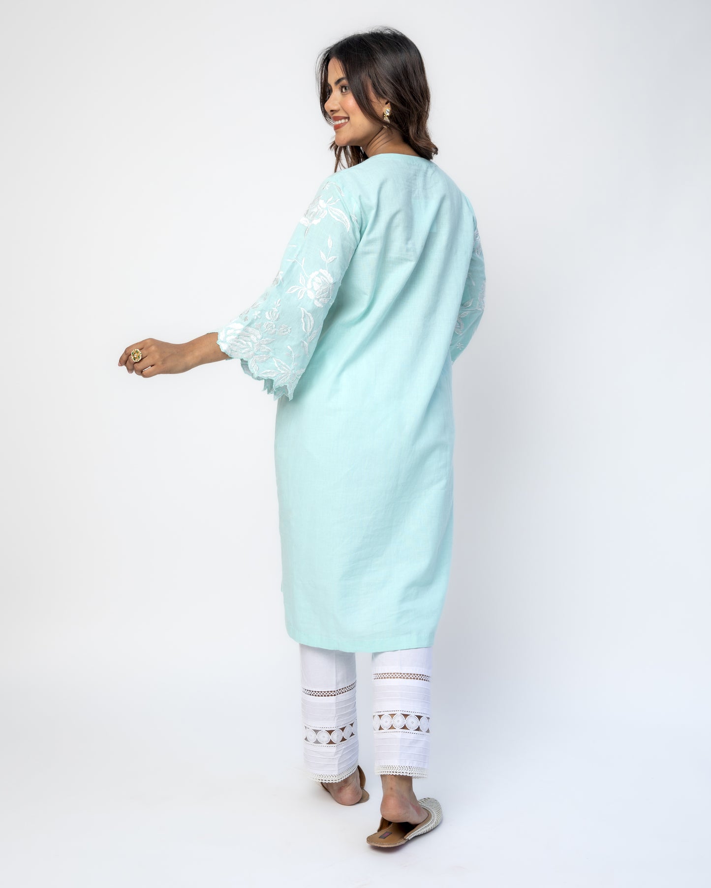 Linen Sage - Green Tunic Set