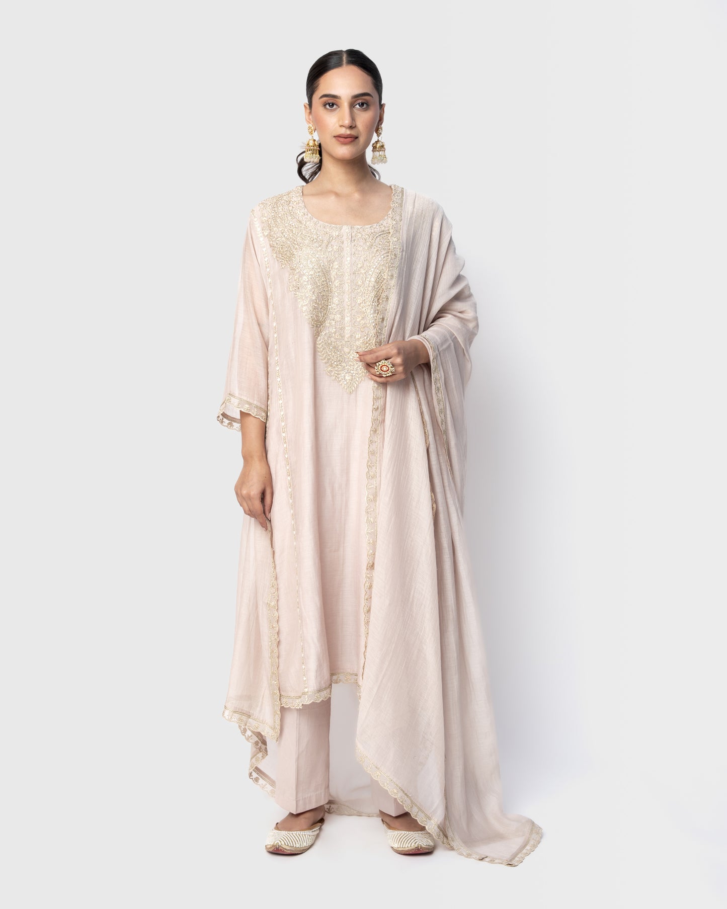 Classy Kali Tunic Set and Dupatta