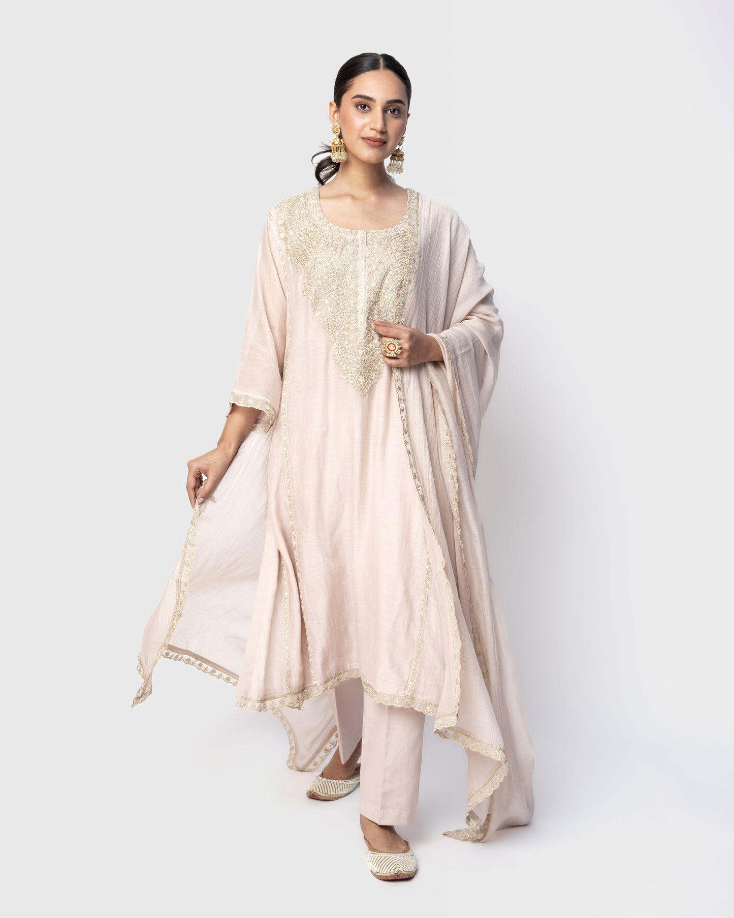 Classy Kali Tunic Set and Dupatta