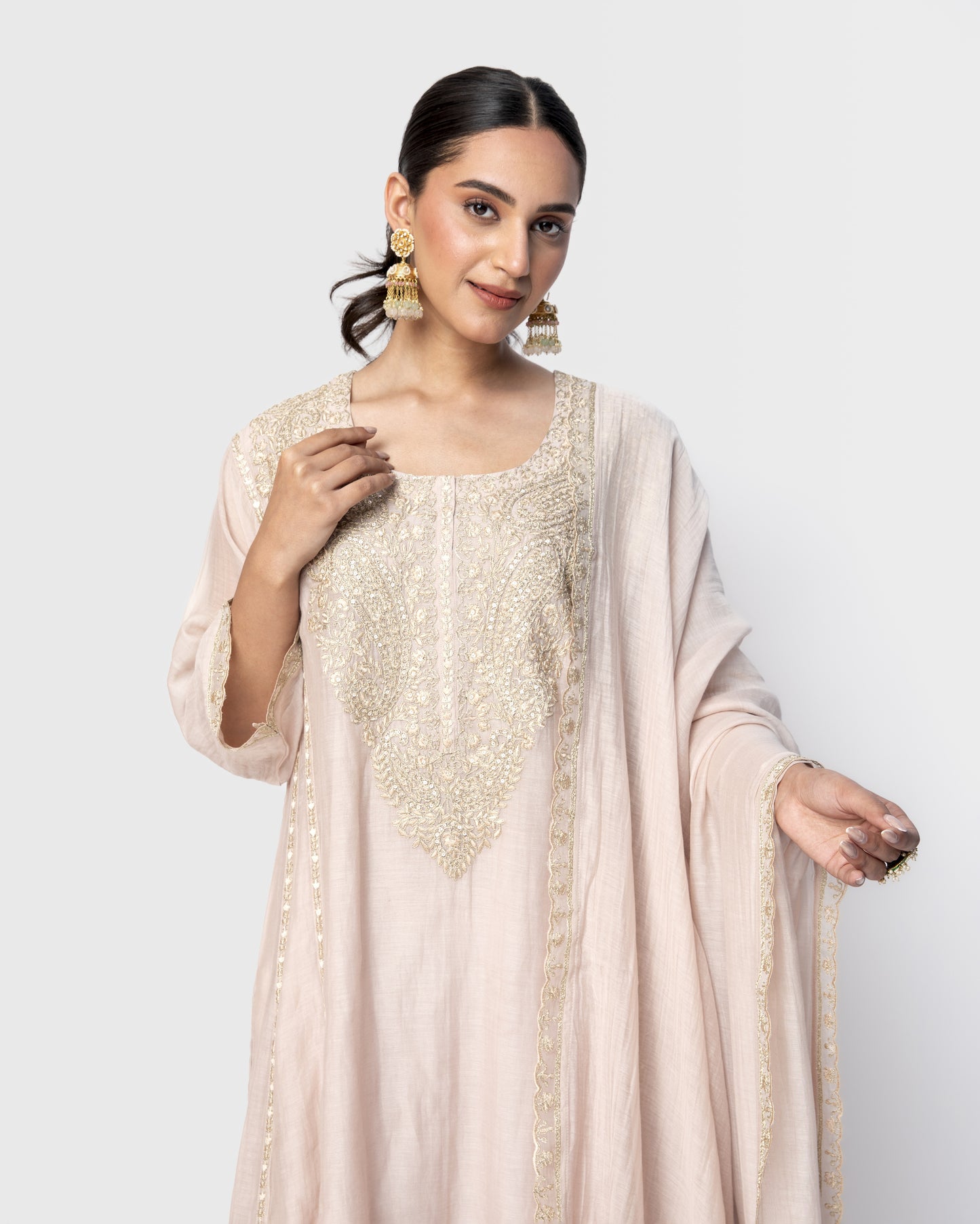 Classy Kali Tunic Set and Dupatta