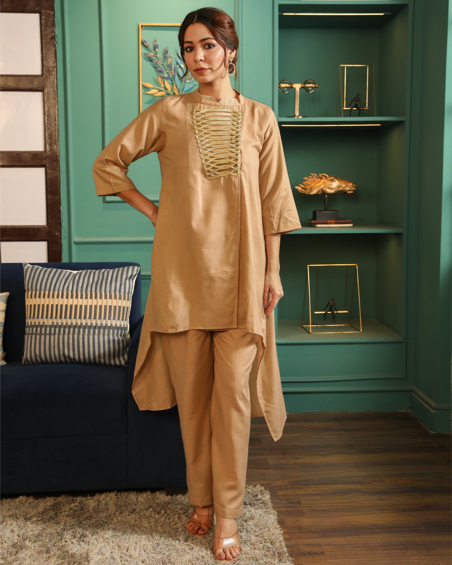 Cold Coffee Drape Set