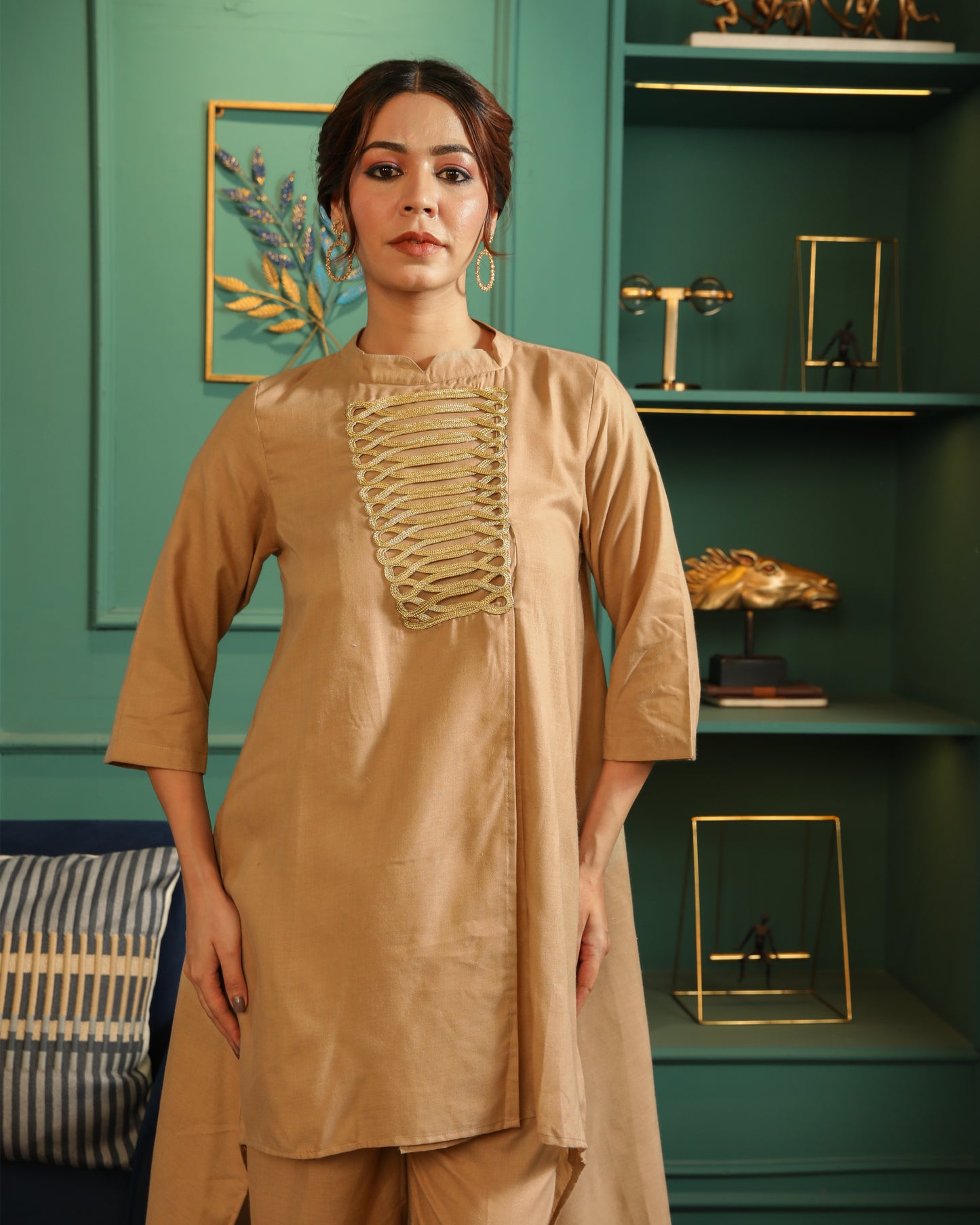 Cold Coffee Drape Set