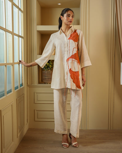 Cream Colour Summer Set
