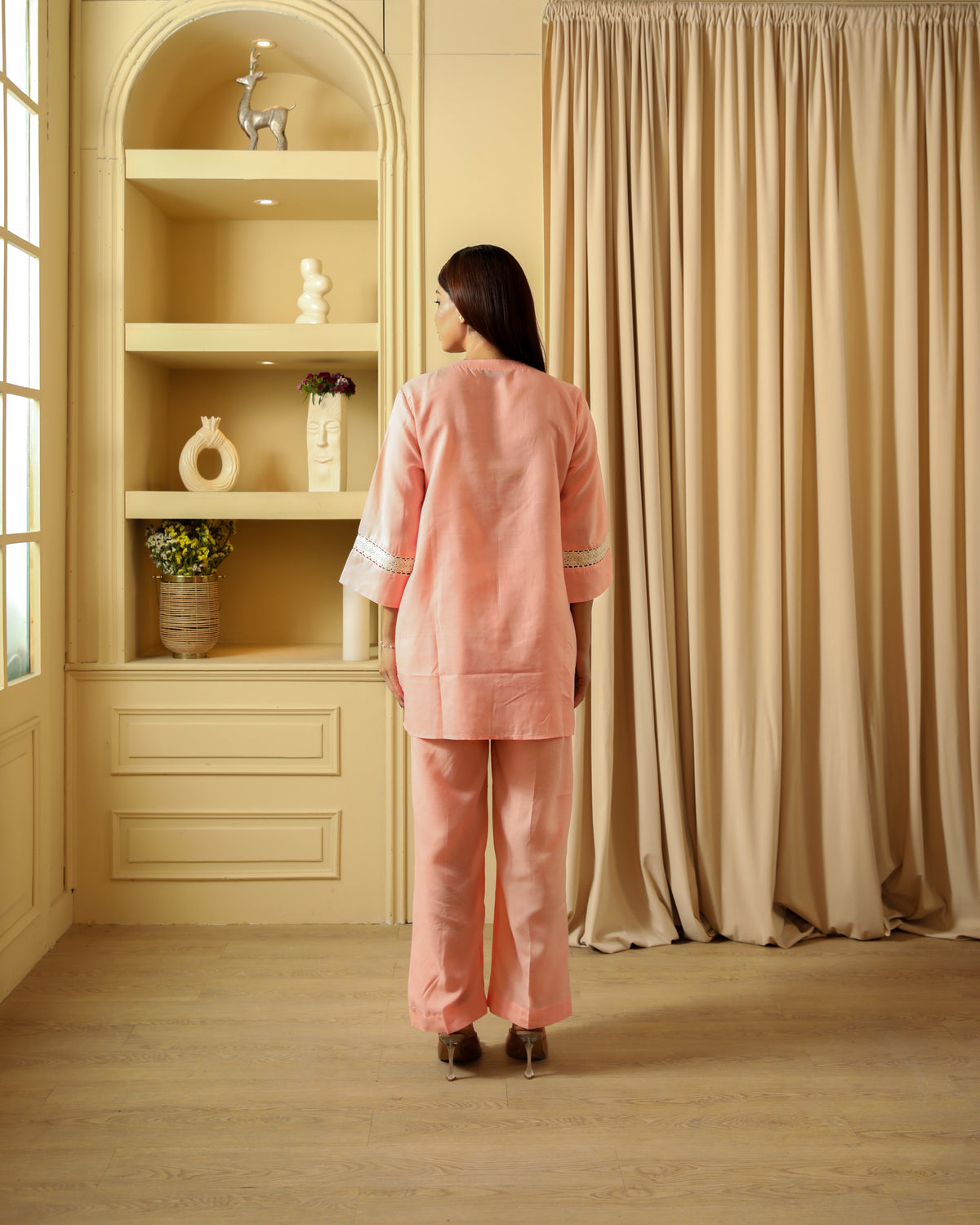 Summer Peach Co-ord
