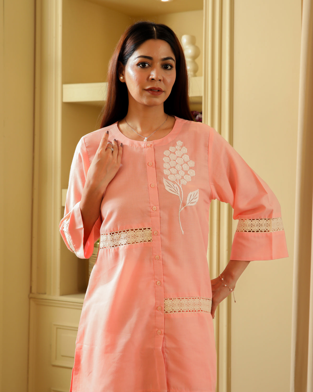 Summer Peach Co-ord