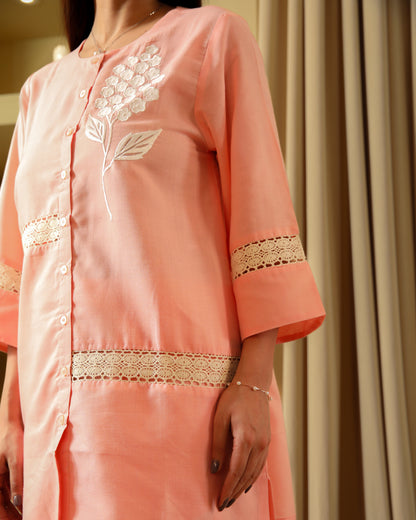 Summer Peach Co-ord
