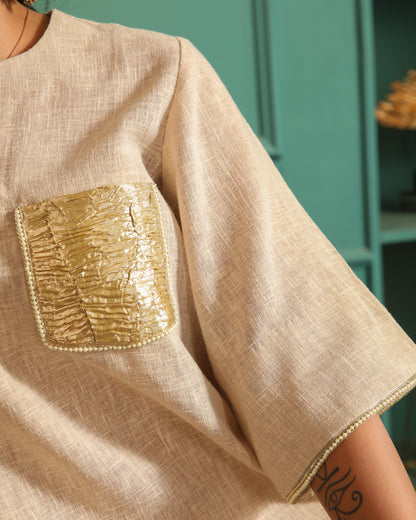 Sand Cream Co-ord Set