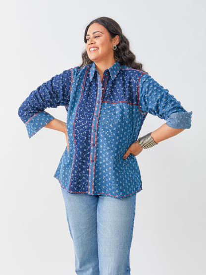 Exxy Mix N Match Denim Shirt