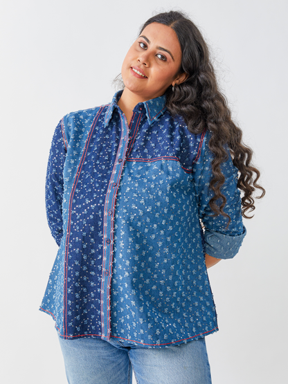 Exxy Mix N Match Denim Shirt