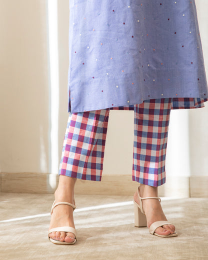 Polka Flamingo Tunic Set