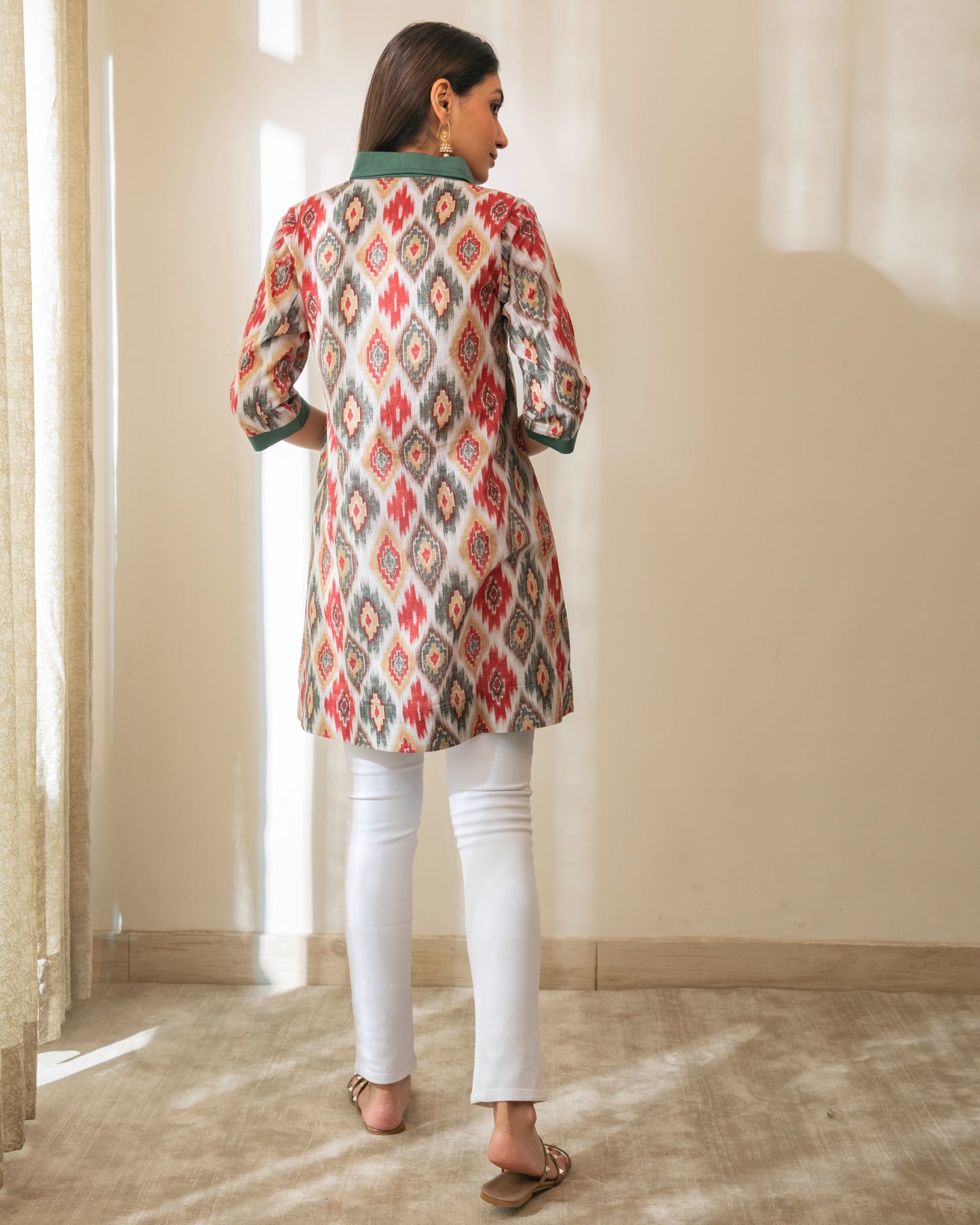 Two Way Ikat Outfit Dress/Tunic All Time Summer Wear